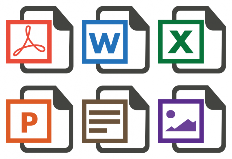 File type icons